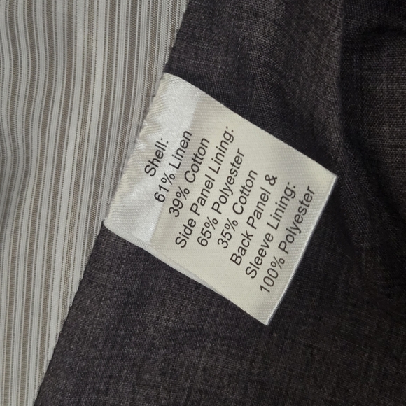 Joseph Abboud Linen Blend Sports Coat Men's Medium - Picture 7 of 8